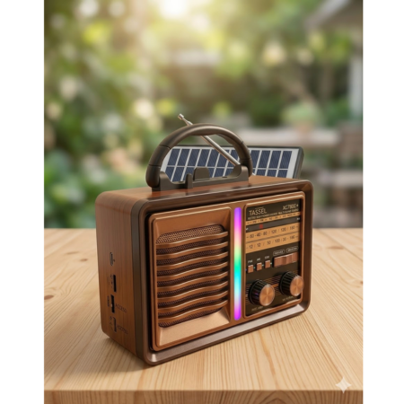 Radio Solar Recargable Bluetooth