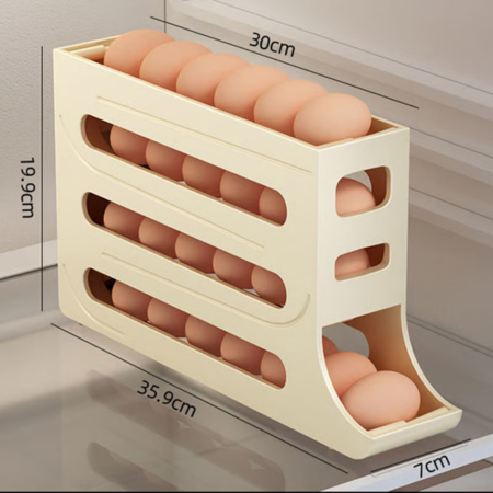 DISPENSADOR DE HUEVOS 4 NIVELES