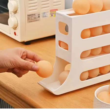 DISPENSADOR DE HUEVOS 4 NIVELES