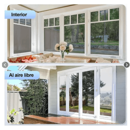 Vinil para Vidrios Efecto UV