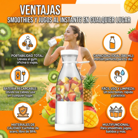 Botella Licuadora Portatil